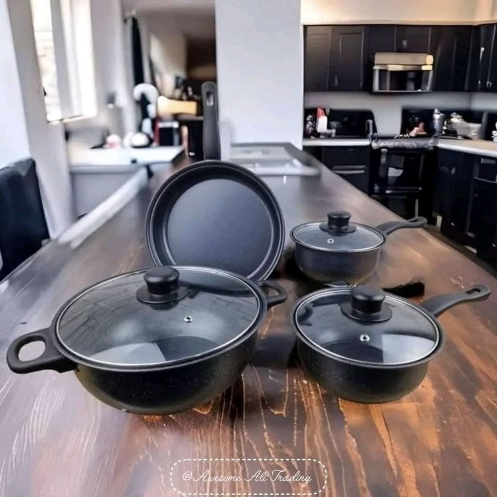 8pcs stainless steel pots