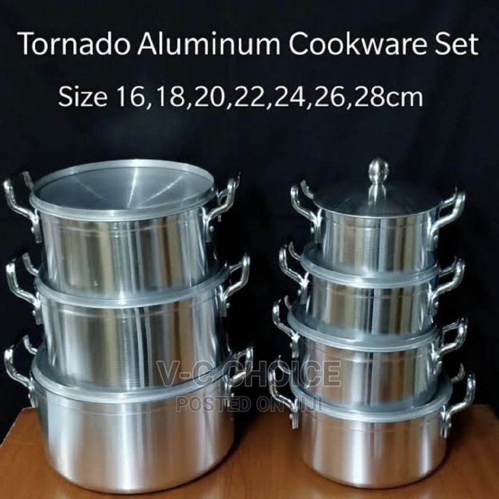 14pcs aluminum cookware
