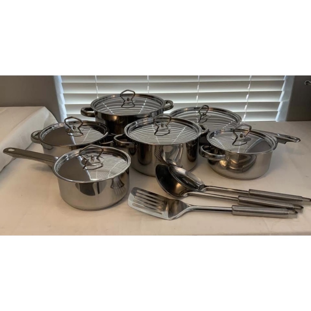 15pcs Germany cookware pots set