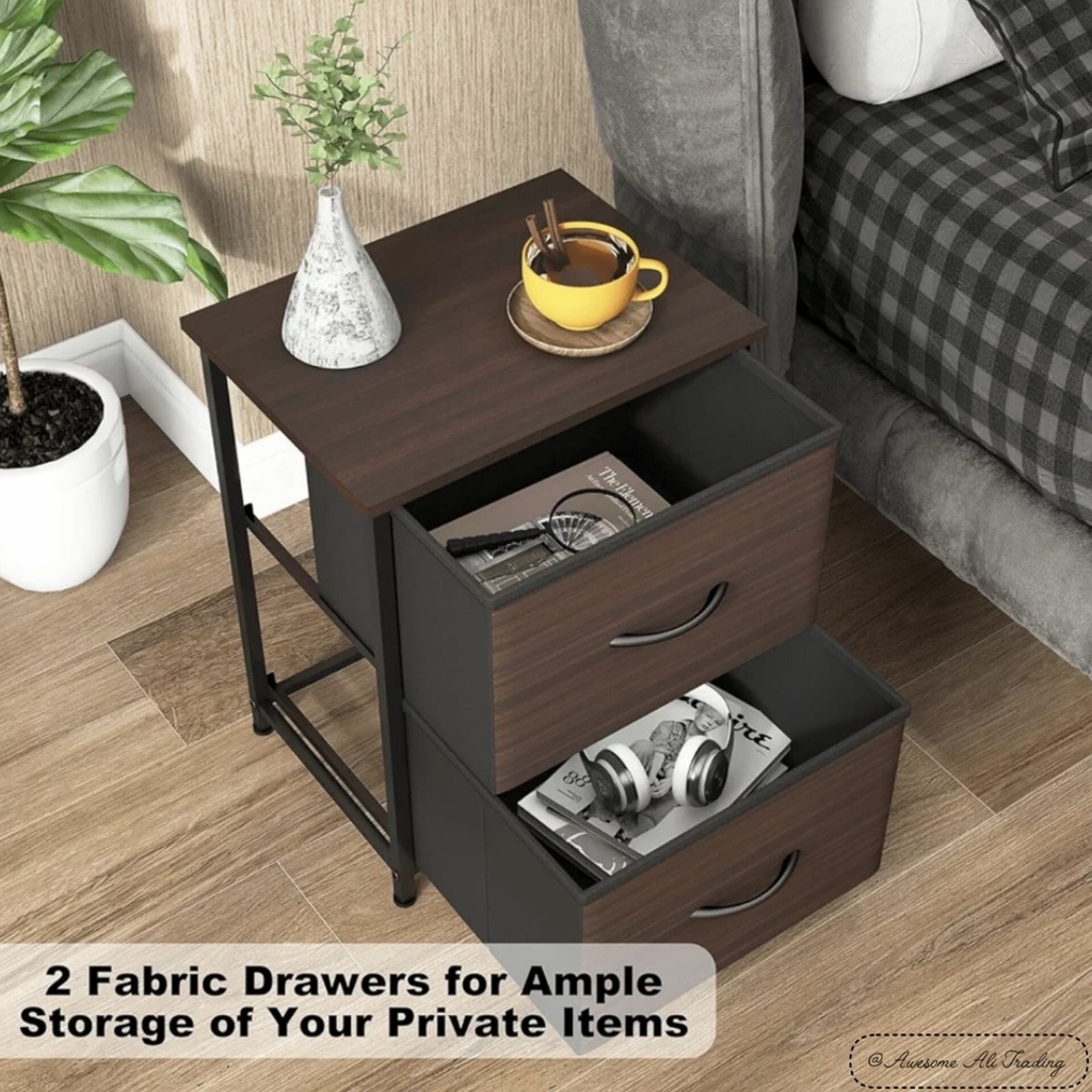 Portable bedside table