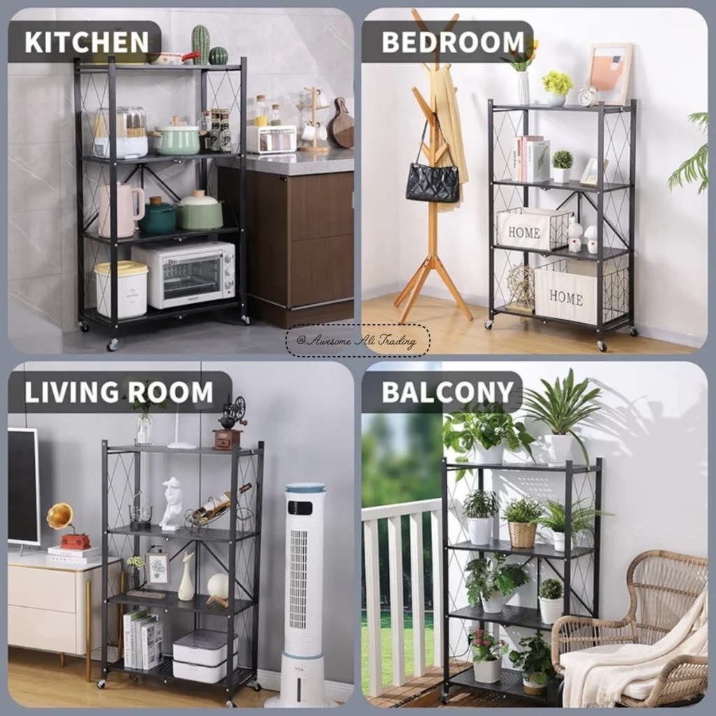 Multi functional movable rack