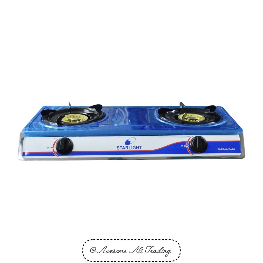 Gas stove 2 plate