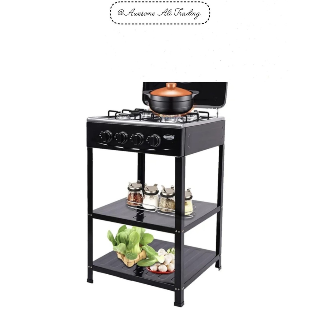 Gas stove 4 plate with stand