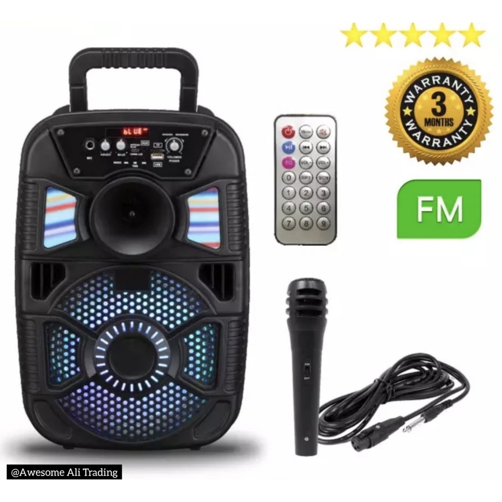 Bluetooth speaker Super bass LED