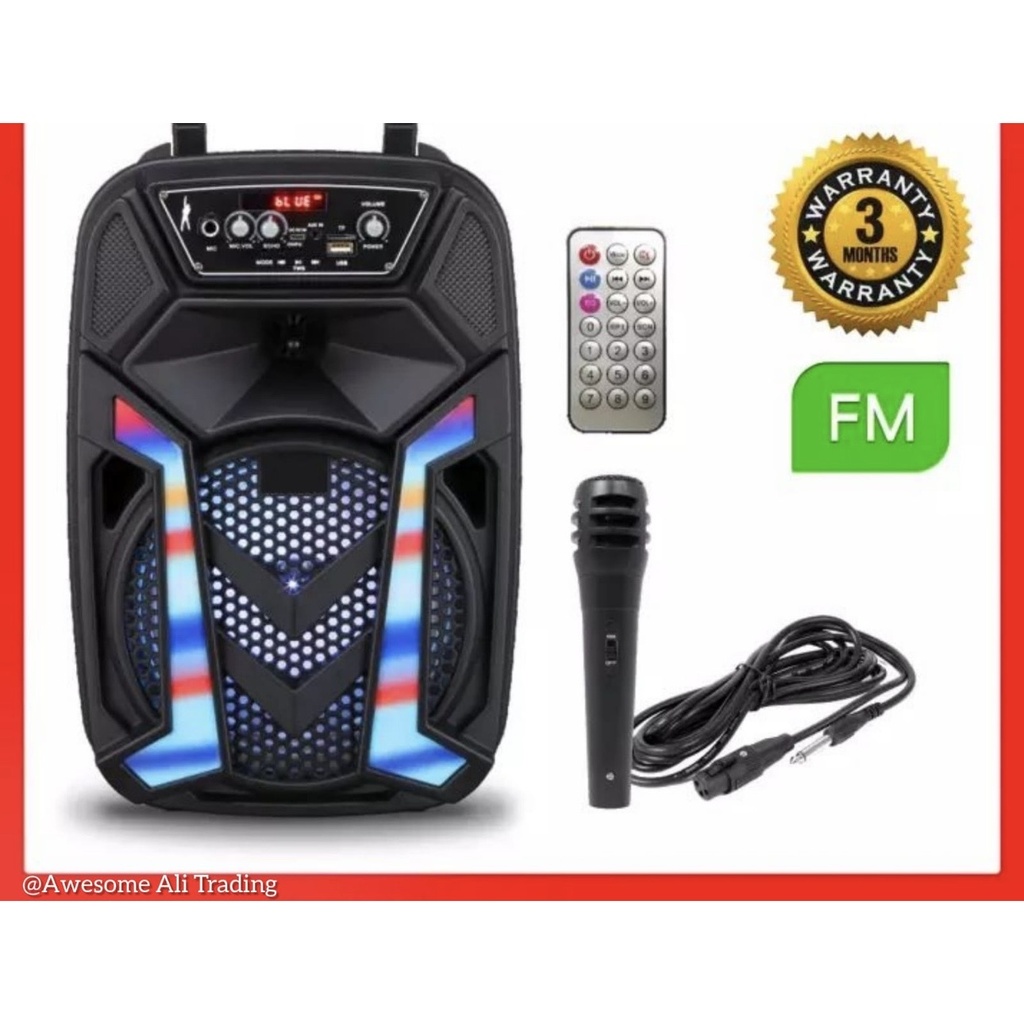 Bluetooth speaker Super bass LED