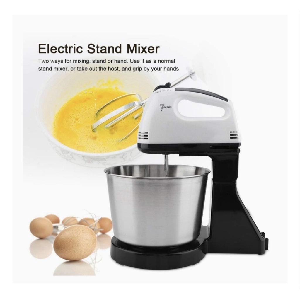 Hand mixer with bowl