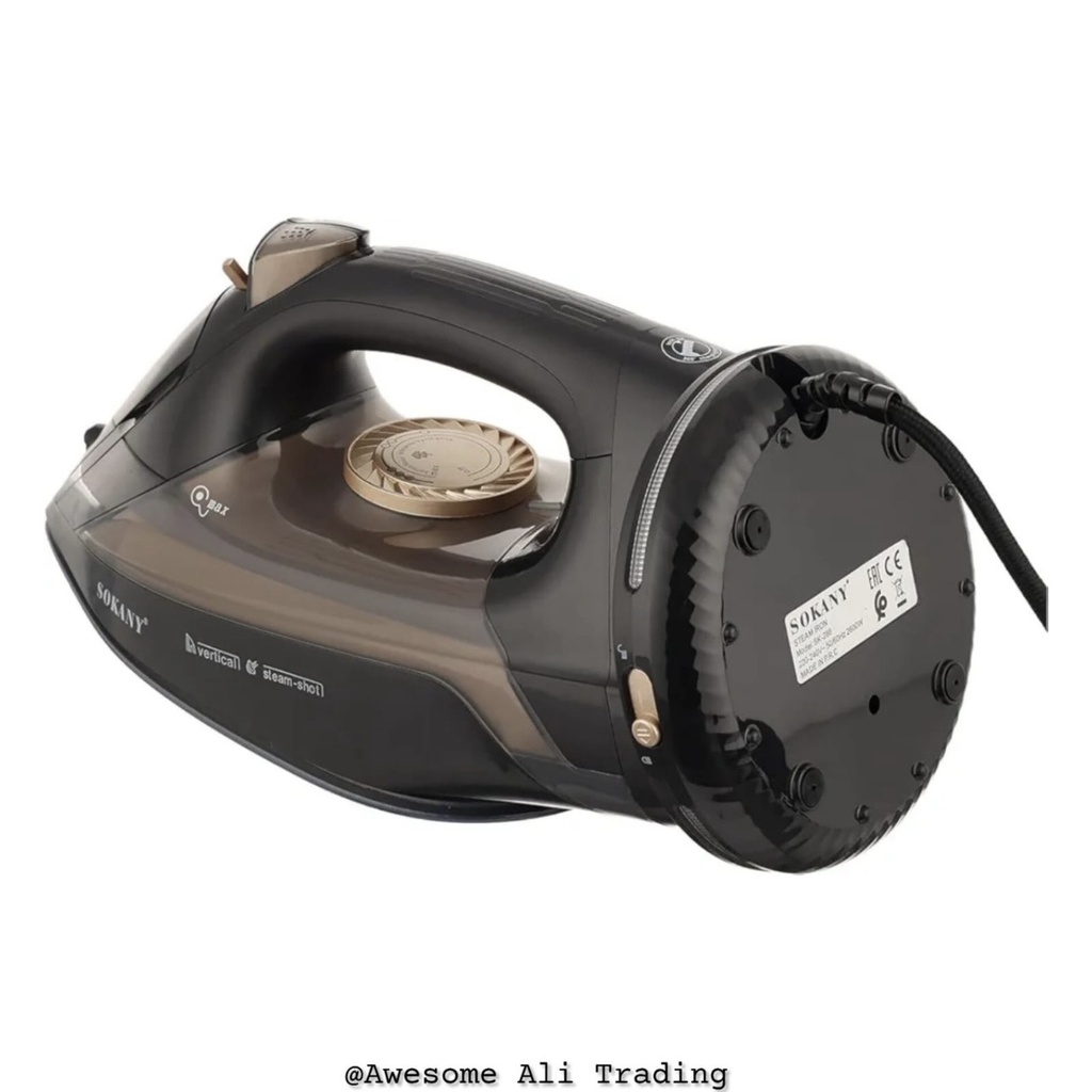 Steam iron codeless