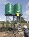 Tank stand and installation