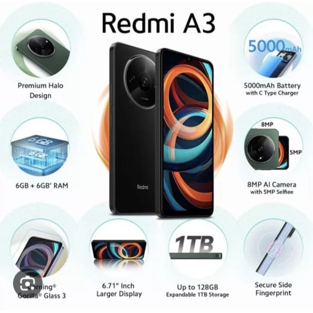 Xiaomi Redmi A3 Smartphone