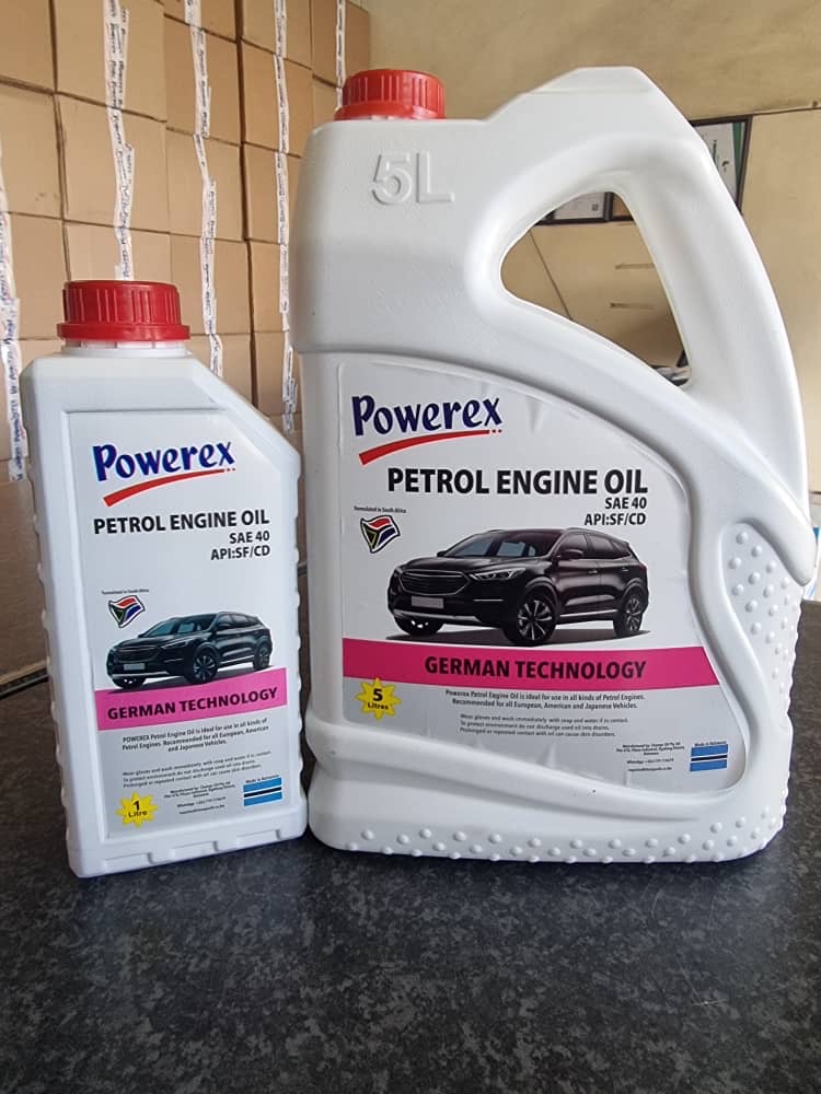 Powerex petrol engine oil 5 liters