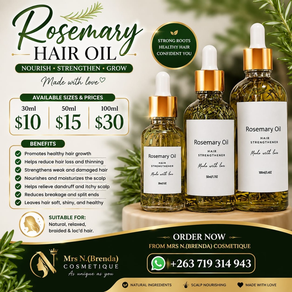 Rosemary Hair Oil 100ml