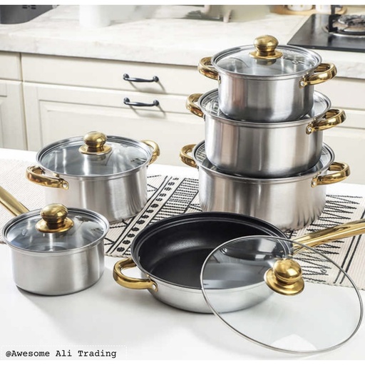 12pcs Cookware Set