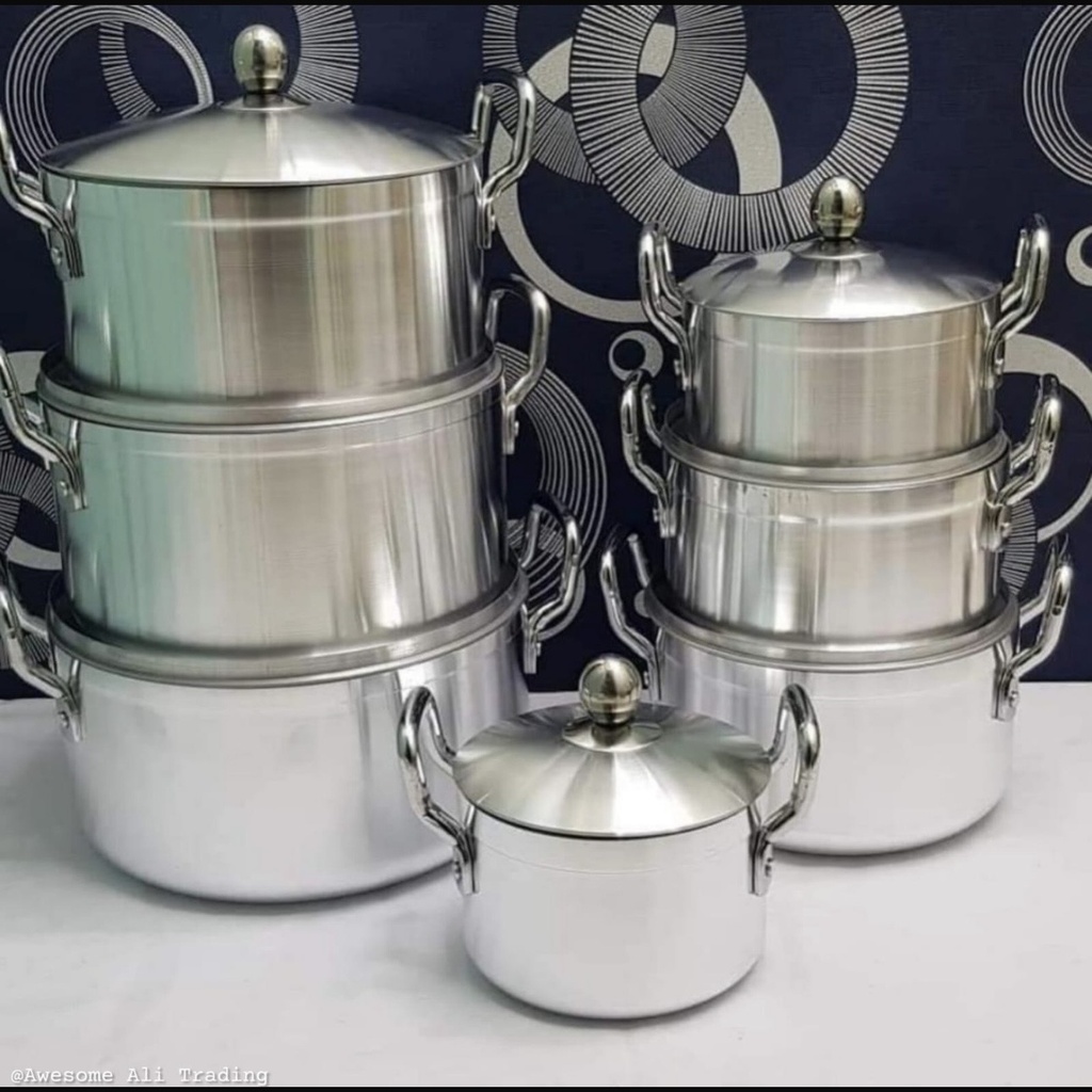 14pcs aluminum cookware