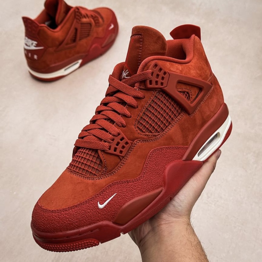 Jordan 4 Bike Red