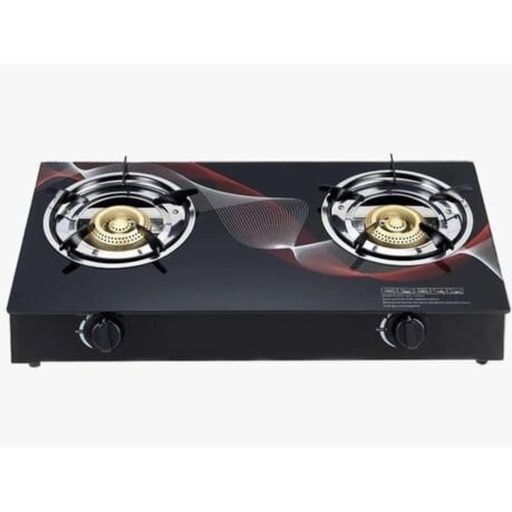 Gas Stove Glass Top 2-Plate