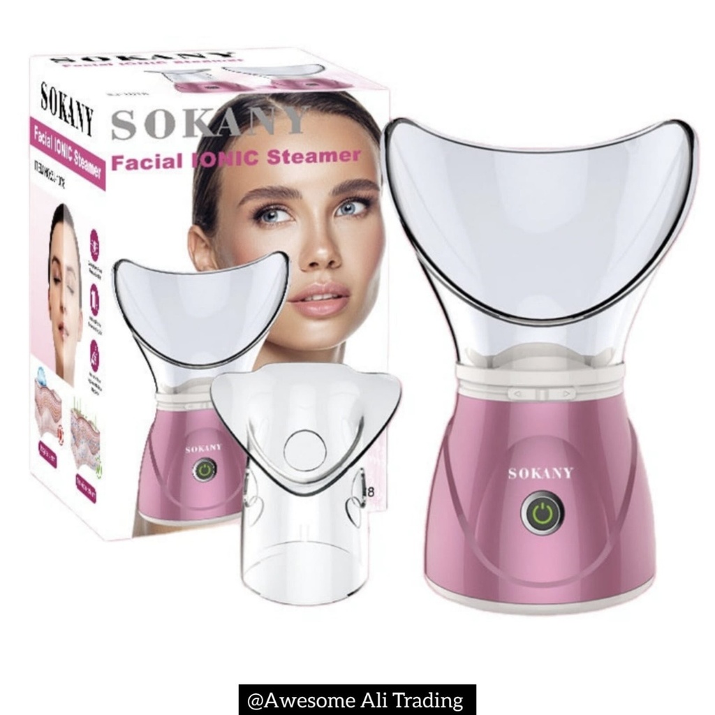 Facial iron steamer