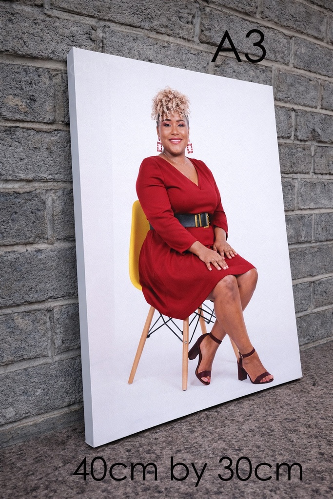 A3 Canvas portraits