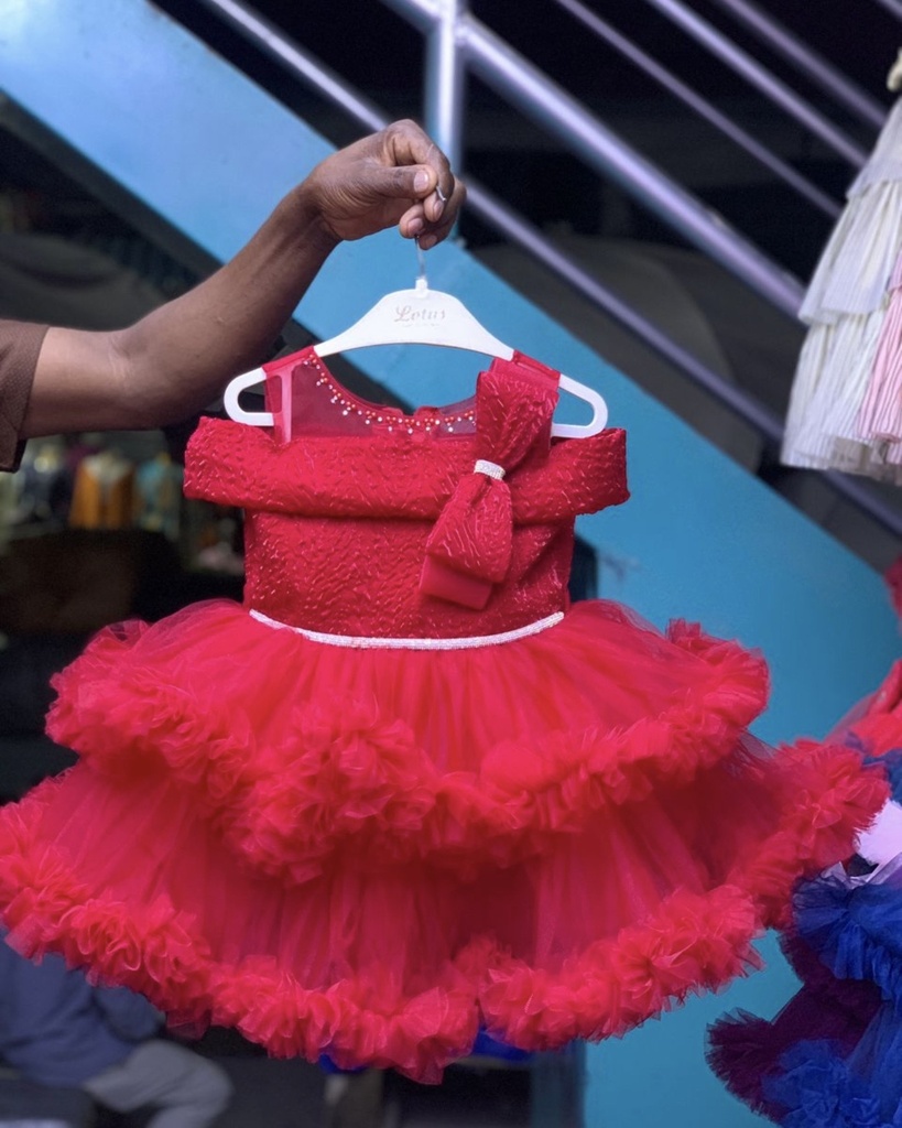 Baby girl dress red dress
