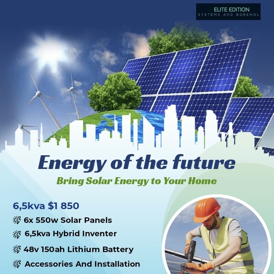 6,5kva solar installation