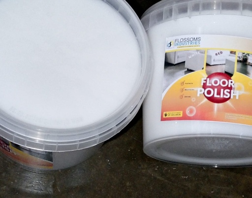 Flossoms wax floor polish