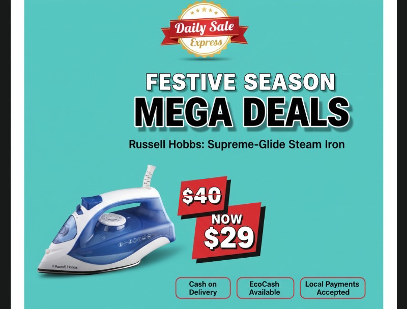 Russell Hobbs supreme-glide steam iron