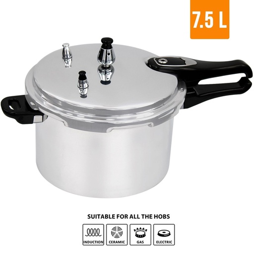 Aluminium pressure cooker